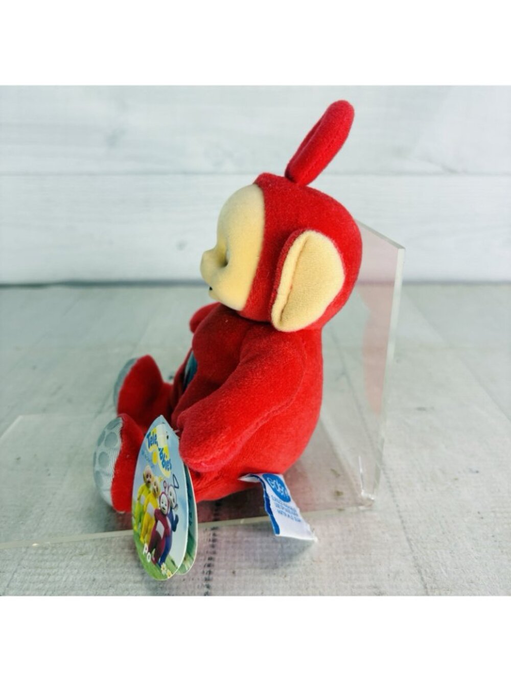 Vintage 1998 Teletubbies PO 8” Plush Eden Gift w/ Tag Red Stuffed  Plush Toy - Picture 5 of 14